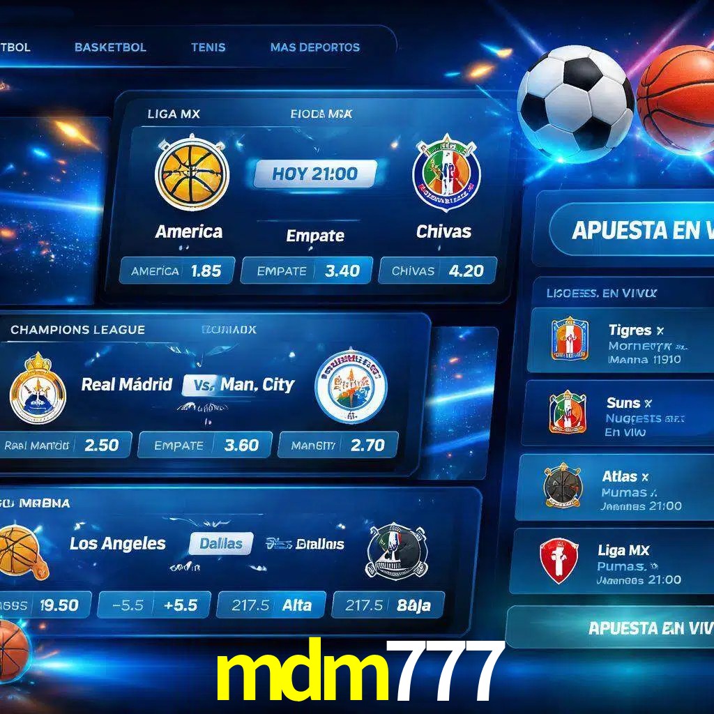 Mercados de apuestas deportivas mdm777 para jugadores en México