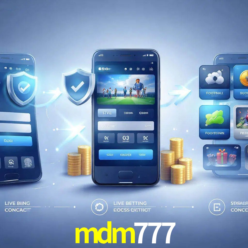 Pasos de acceso a la app mdm777 en pantalla de teléfono móvil